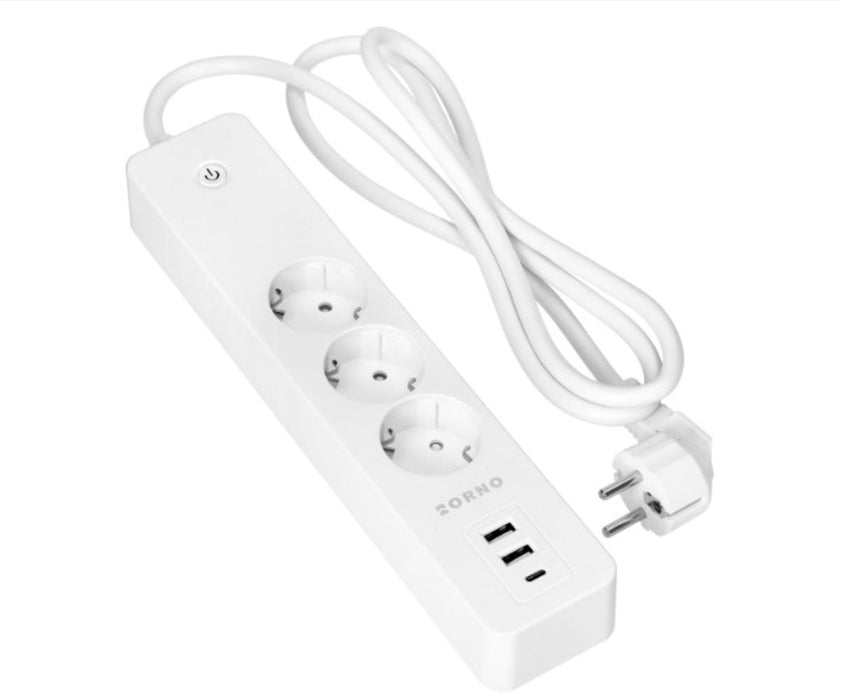 РАЗКЛОНИТЕЛ 3ХШУКО2XUSB TUYA SMART WI-FI