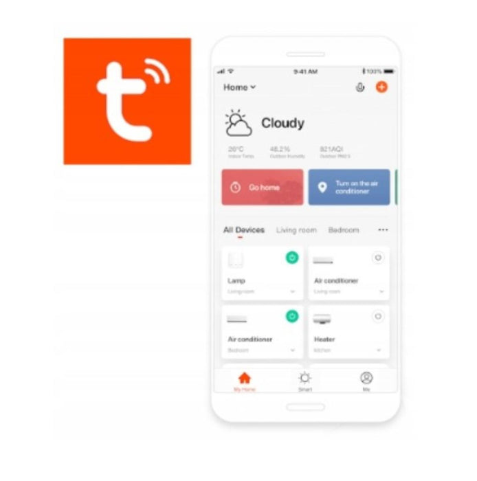 PIR ДАТЧИК ДВИЖЕНИЕ 2.5СМ 360°TUYA SMART