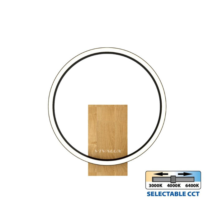 LED АПЛИК MATTEO 12W 3000-6400K ЧЕРНО