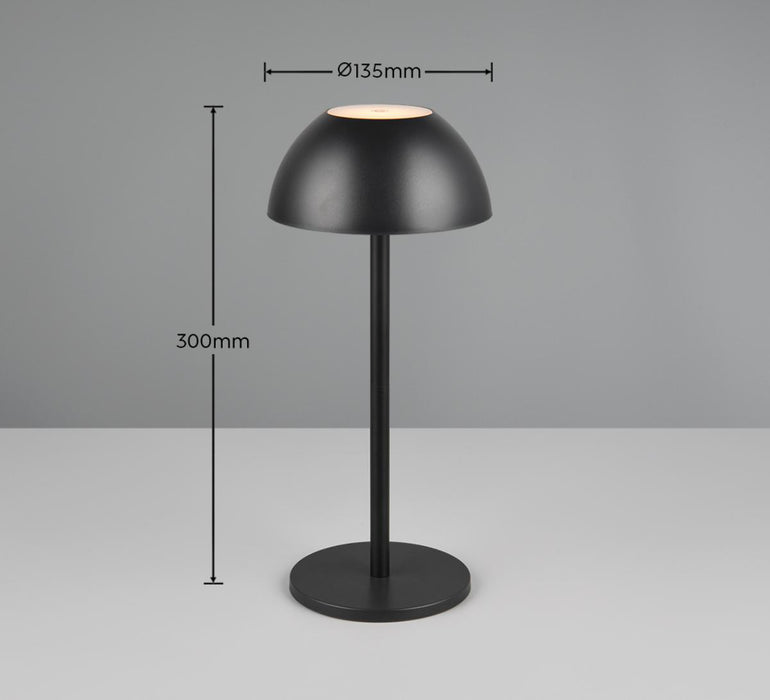 LED НАСТОЛНА ЛАМПА RICARDО 1.7W ЧЕРНО