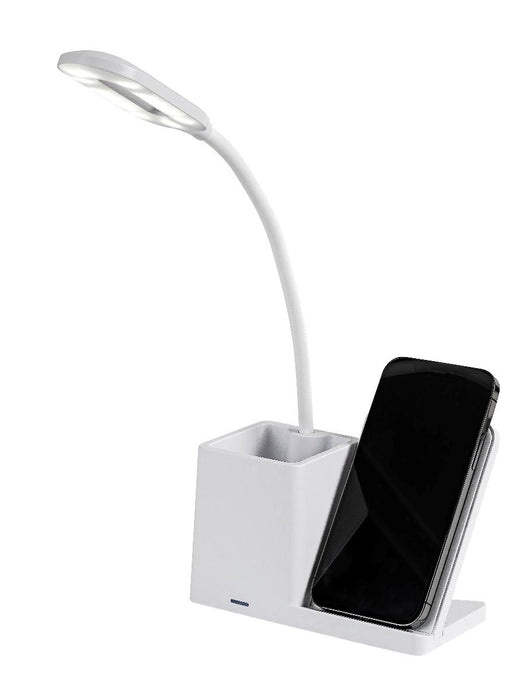 НАСТОЛНА ЛАМПА CERIE LED4W H30.5CM БЯЛО