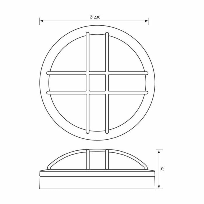 LED ОСВЕТИТЕЛНИ ТЕЛА MEZZO/X 18W ЧЕРЕН