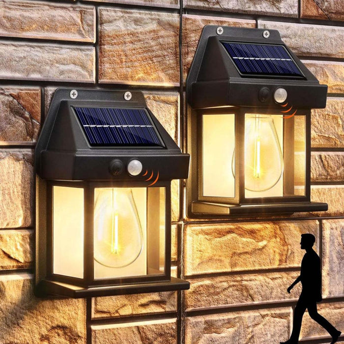 ВЪНШЕН АПЛИК CABANA SOLAR IP44 ЧЕРЕН