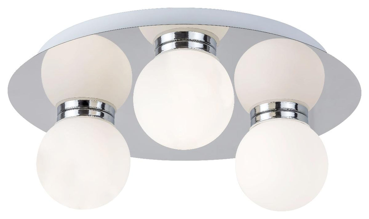 ЛАМПА ЗА БАНЯ BECCA  G9 3X MAX28W КРЪГ