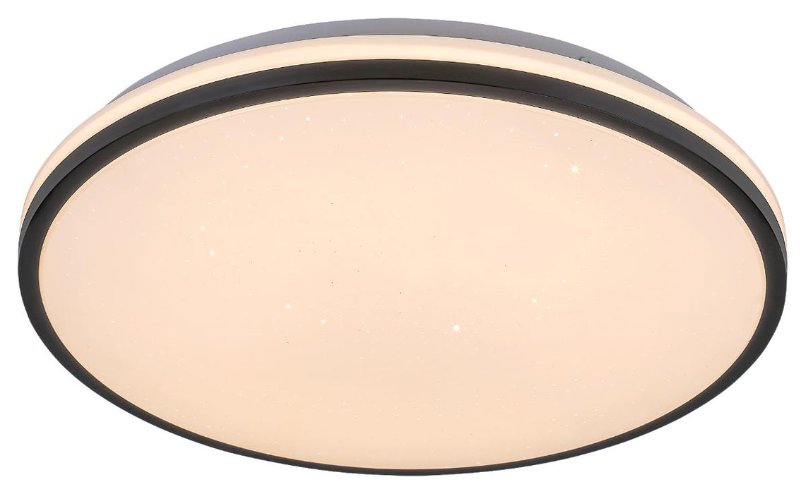 LED ПЛАФОН ЗА БАНЯ SLAVA 18W ЧЕРЕН