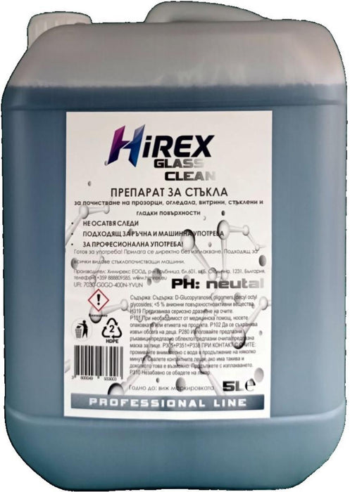 ПРЕПАРАТ ЗА СТЪКЛА 5Л HiREX