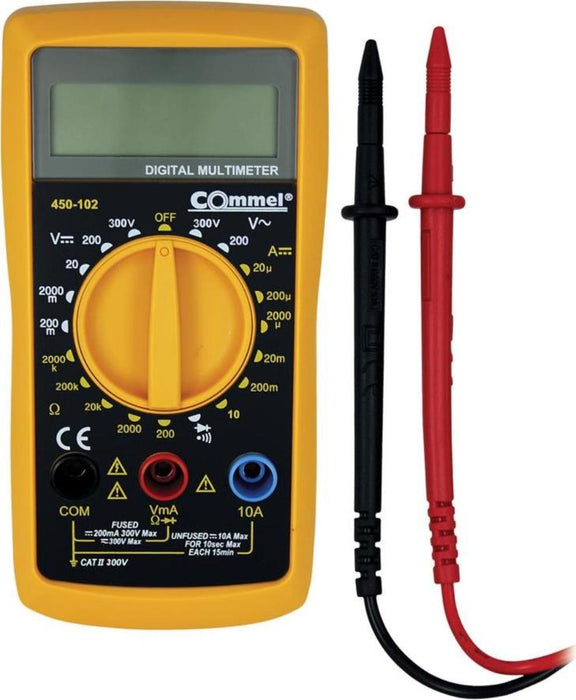 ДИГИТАЛЕН МУЛТИЦЕТ CAT III 0…300VAC/DC