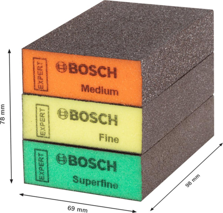 BOSCH К-КТ ШЛИФОВЪЧНИ ГЪБИ S471 EXPERT