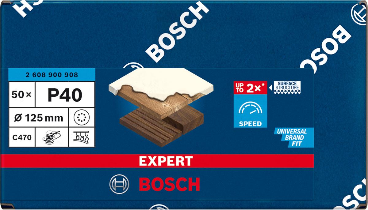 BOSCH ШКУРКА P40 C470 EXPERT