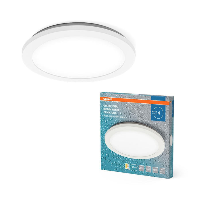 LED ОСВЕТЛЕНИЕ ORBIS DISC 30CM БЯЛО
