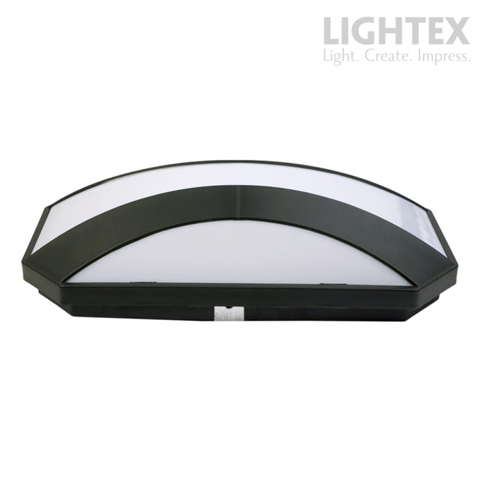LED АПЛИК GOBI 20W IP54 ЧЕРЕН LIGHTEX