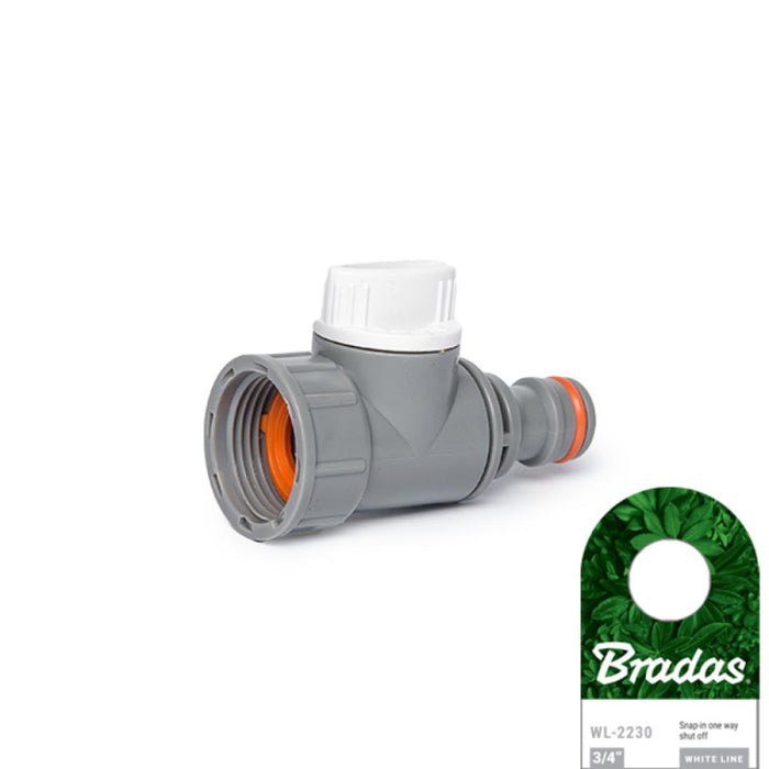 КОНЕКТОР С КРАН И РЕЗБА 3/4'' BRADAS