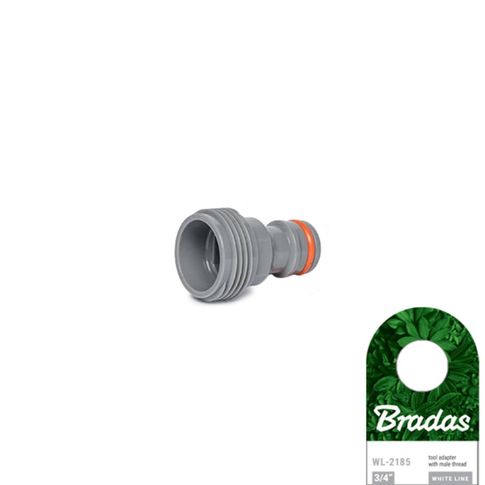 АДАПТОР ЗА КРАН 3/4'' BRADAS МЪЖКА РЕЗБА