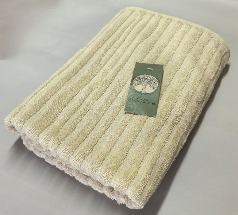 ХАВЛИЕНА КЪРПА NATURE 70/140 БЕЖ