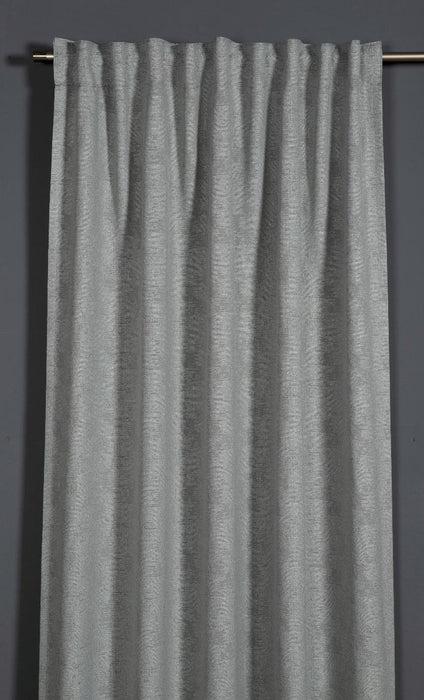 ПЕРДЕ МЕЛАНЖ 135X175 СМ СИВ