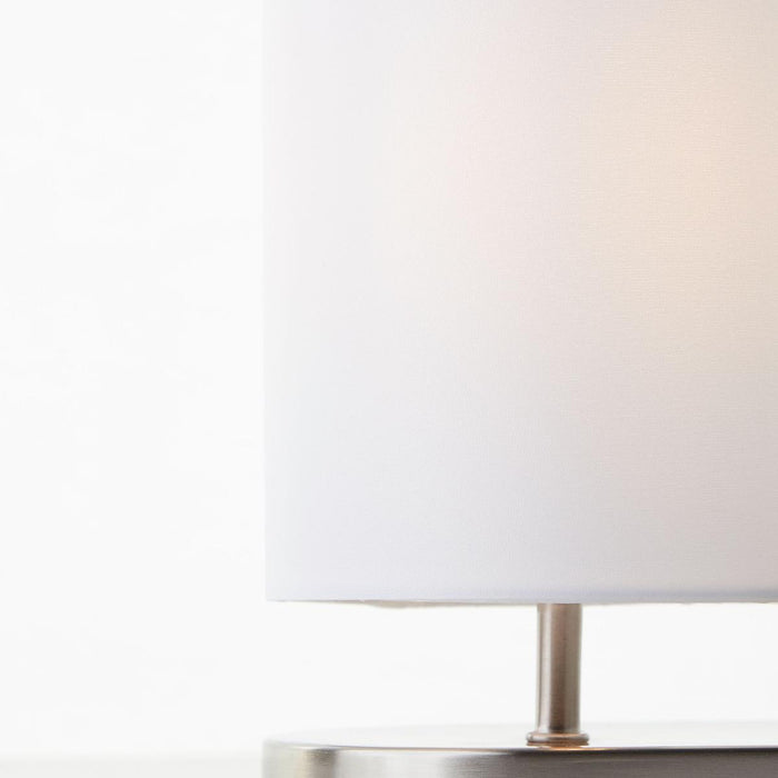 LED НАСТОЛНА ЛАМПА CLARIE 20W E14 БЯЛО