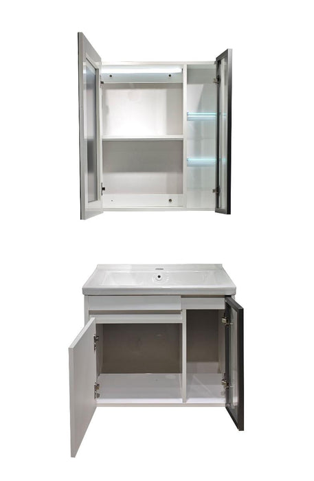 КОМПЛЕКТ МЕБЕЛИ ЗА БАНЯ BIANCO 60 СМ БЯЛ