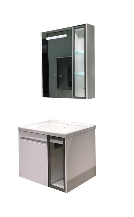 КОМПЛЕКТ МЕБЕЛИ ЗА БАНЯ BIANCO 60 СМ БЯЛ