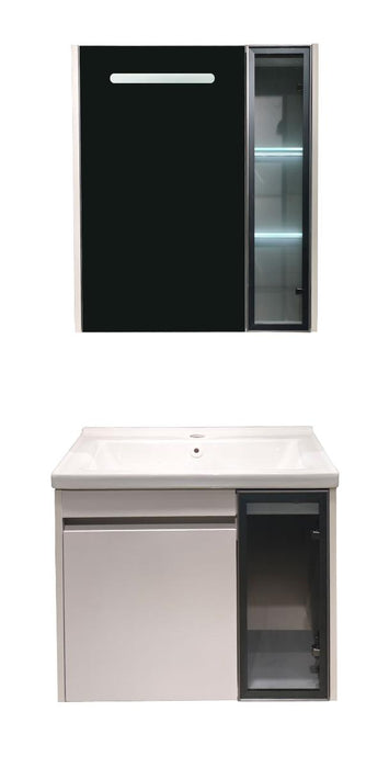 КОМПЛЕКТ МЕБЕЛИ ЗА БАНЯ GRIGIO 60 СМ СИВ