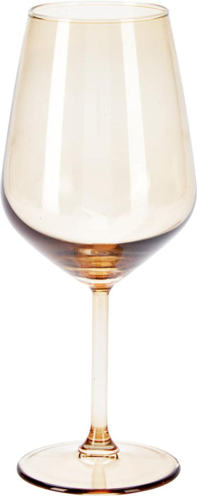 ЧАША ЗА ВИНО СТЪКЛО 490ML 64XH220 ЗЛАТО