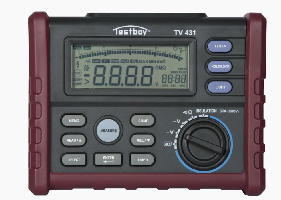 ТЕСТЕР ЗА КАБЕЛНА ИЗОЛАЦИЯ TESTBOY TV431