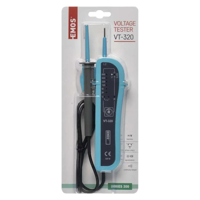 ТЕСТЕР ЗА НАПРЕЖЕНИЕ VT-320 EMOS M0012A