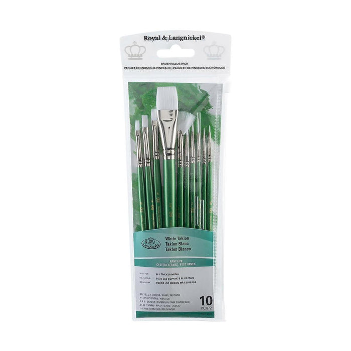 ЧЕТКИ С РАЗЛИЧНИ ФОРМИ 10БР WHITE TAKLON