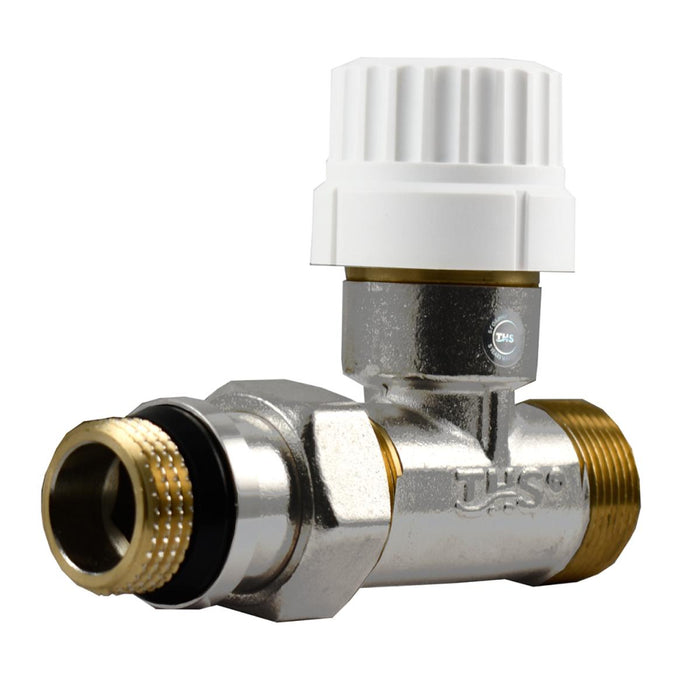ПРАВ КРАН ЗА ТЕРМОГЛАВА 1/2'' X 24 Х 19