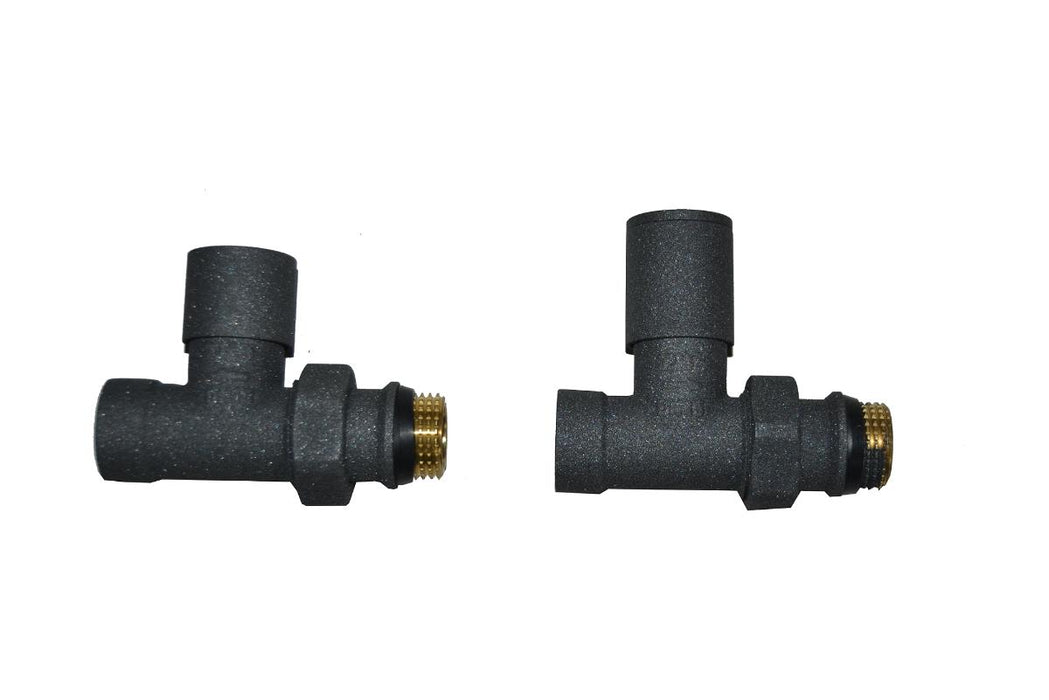 РАДИАТОРЕН СЕТ LUX DUO BLACK ПРАВ 1/2''