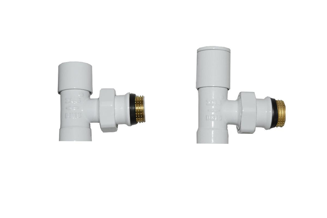 РАДИАТОРЕН СЕТ LUX DUO WHITE ЪГЛОВ 1/2''