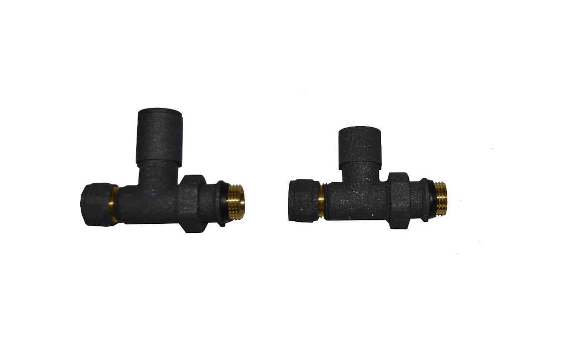 РАДИАТОРЕН СЕТ LUX DUO BLACK ПРАВ 1/2Х16