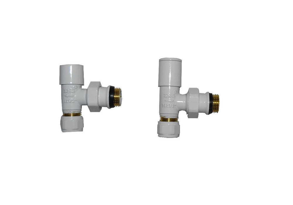 РАДИАТОРЕН СЕТ LUX DUO WHITE ЪГЛОВ1/2Х16