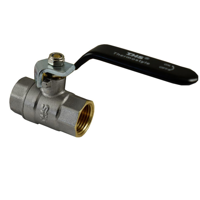 СФЕРИЧЕН КРАН 1/2'' ЖЖ ПЪЛЕН ОТВОР PN40