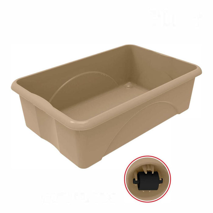 КУТИЯ С КОЛЕЛЦА DUNE 30L БЕЖОВА