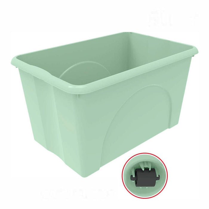 КУТИЯ С КОЛЕЛЦА DUNE 60L ЗЕЛЕНА