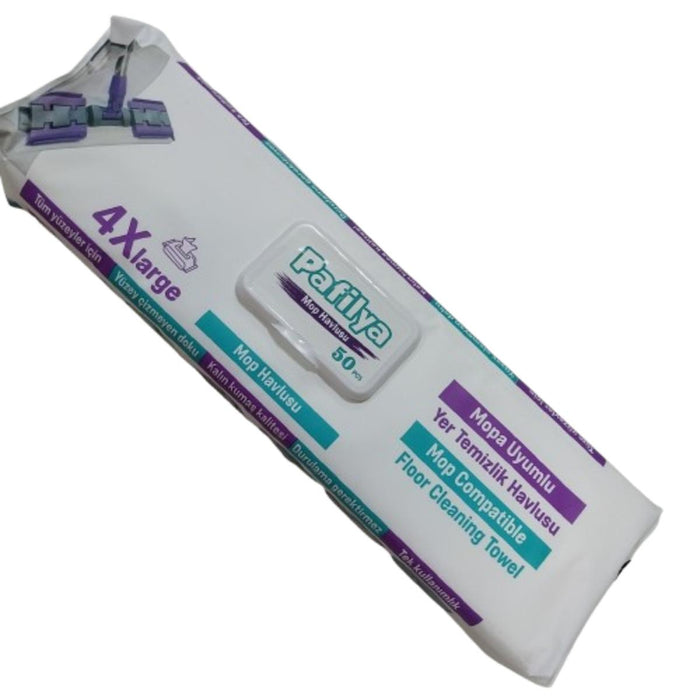 PAFILYA МОКРИ КЪРПИ 4XL ЗА МОП 50БР