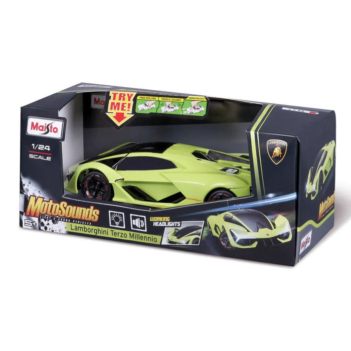 MAISTO MOTOSOUNDS КОЛА LAMBORGHINI 1:24