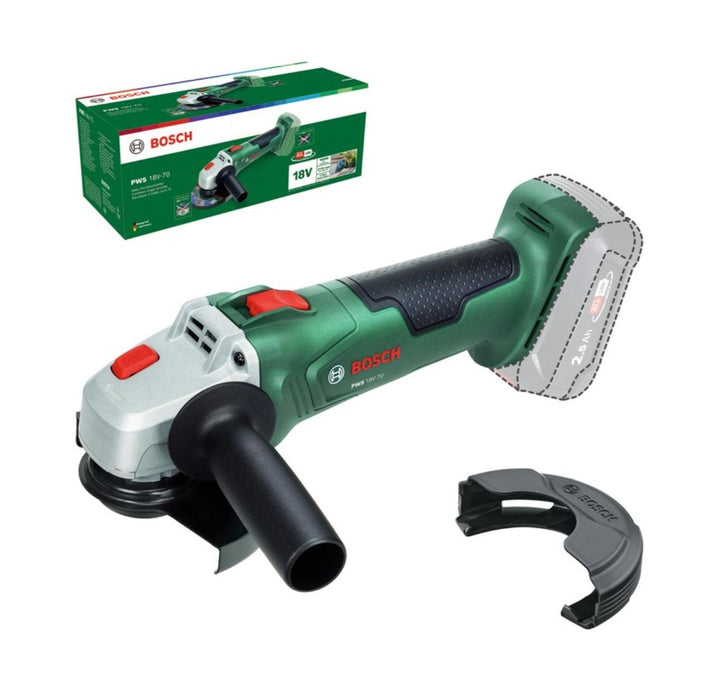 АКУМУЛАТОРЕН ЪГЛОШЛАЙФ BOSCH PWS 18V-70