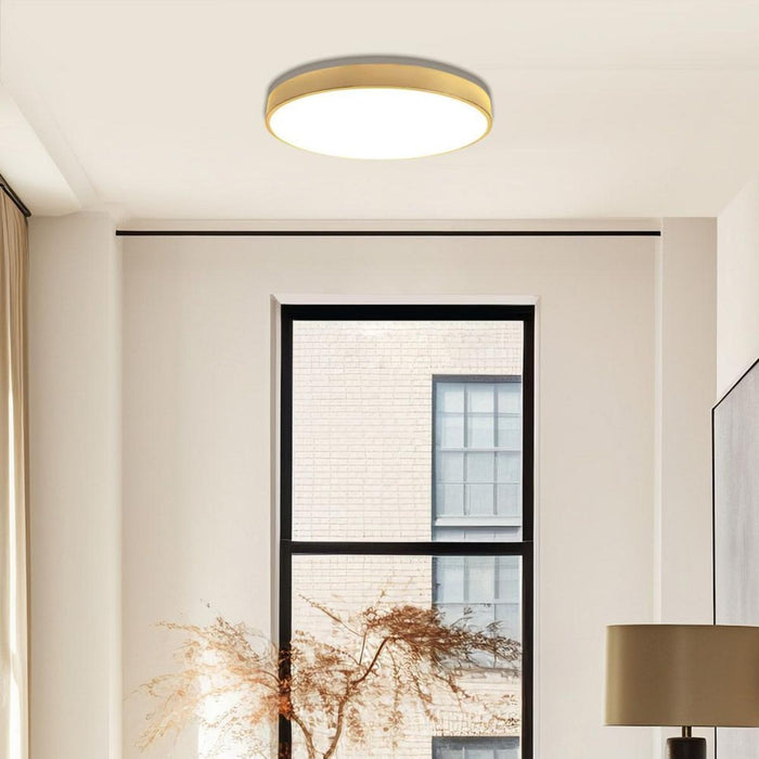 LED ПЛАФОН LUKA ЗЛАТО 35W