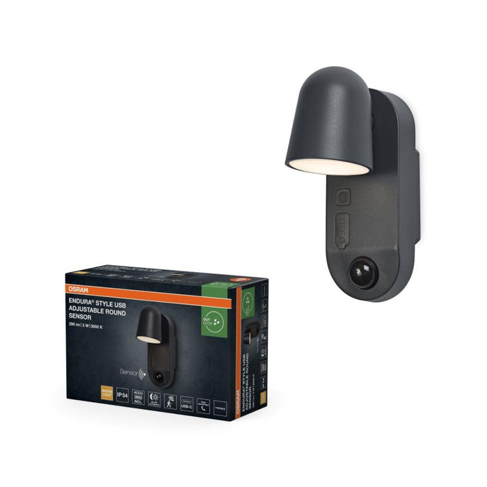 USB ФАСАДНО ОСВ. ТЯЛО OSRAM СЕНЗОР