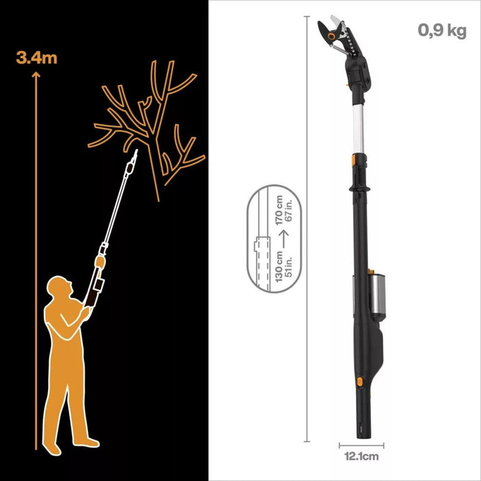 АКУМУЛАТОРНА НОЖИЦА FISKARS ELOPPER SOLO