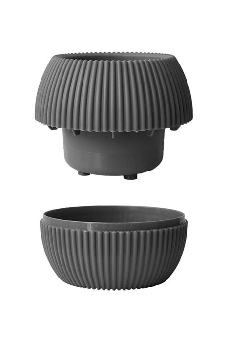 САКСИЯ CORAL PVC Ф9 СМ АНТРАЦИТ