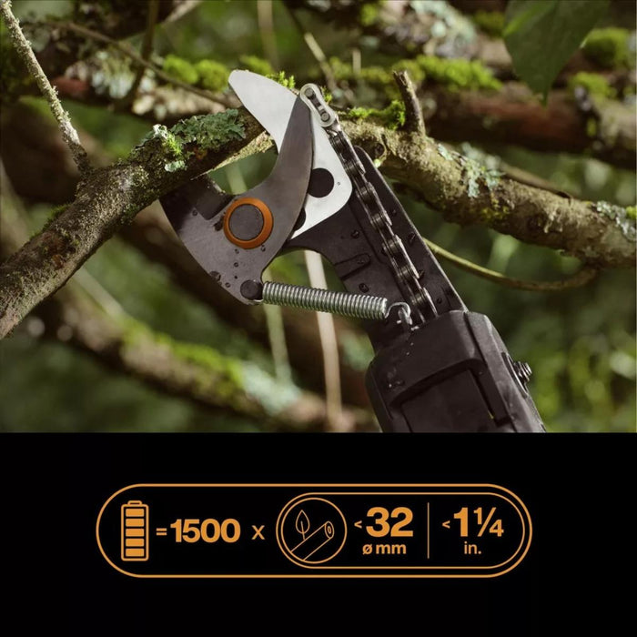 АКУМУЛАТОРНА НОЖИЦА FISKARS ETREE SOLO