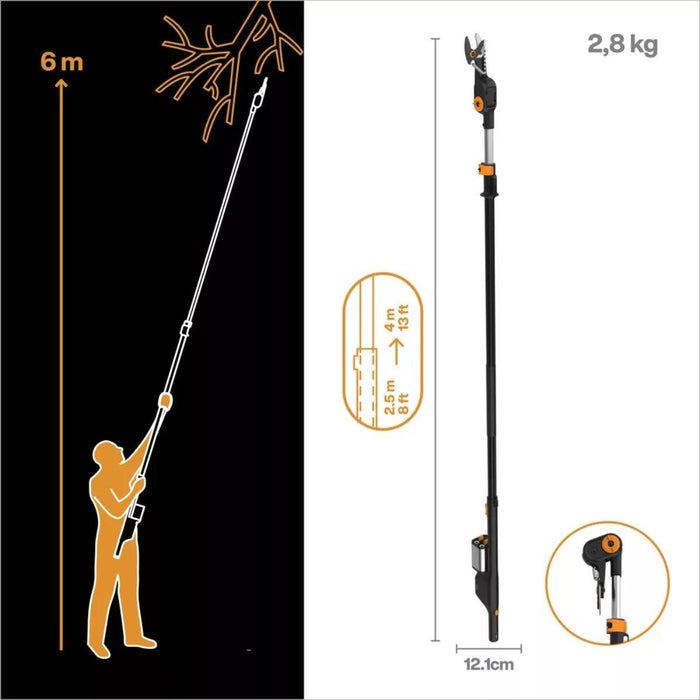 АКУМУЛАТОРНА НОЖИЦА FISKARS ETREE SOLO