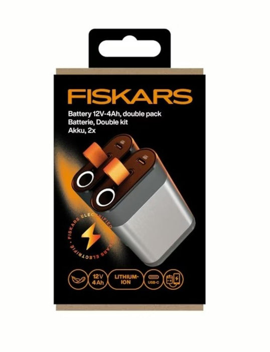 АКУМУЛАТОРНИ БАТЕРИИ 2БР FISKARS 12V 4AH