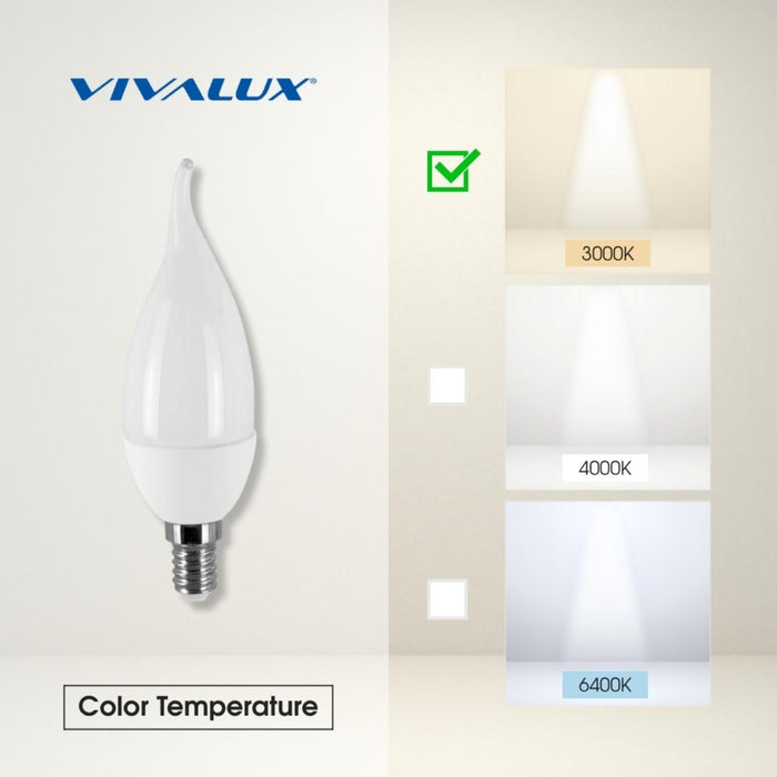 LED ЛАМПА  CAMEO FCL 5W E14 WW 3000K