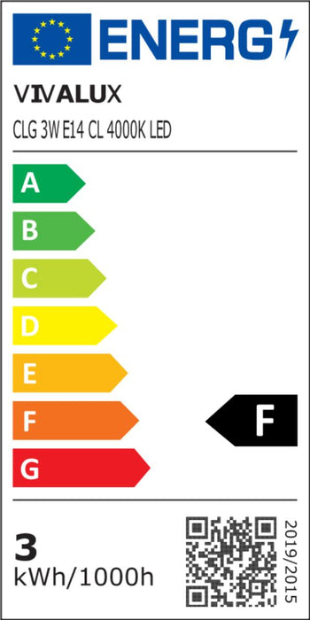 LED ЛАМПА CERAMIC CLG 3W E14 CL 4000K