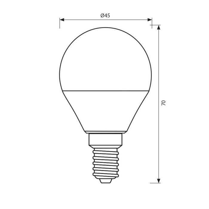 LED ЛАМПА CERAMIC CLG 3W E14 CL 4000K