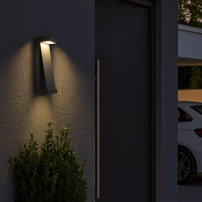 LED АПЛИК BRADU 12W 3000K H28CM IP65