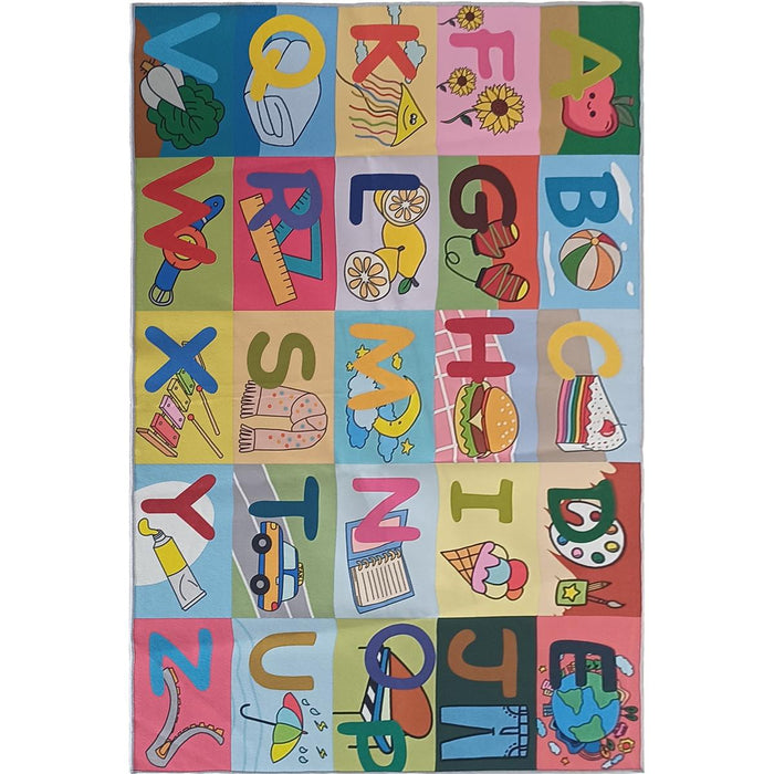 КИЛИМ ДЕТСКИ ТОКИО АЗБУКА ABC 120Х170 СМ